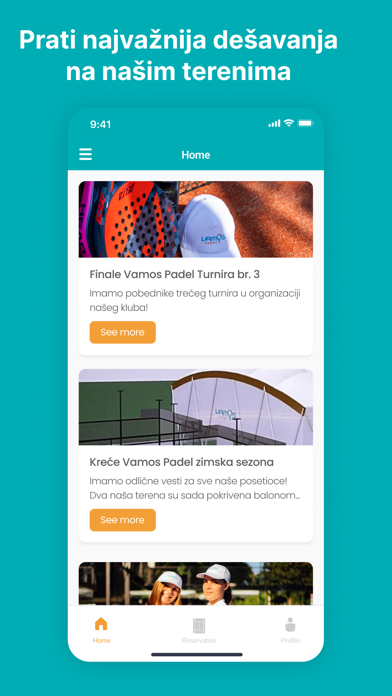 Vamos Padel Screenshot