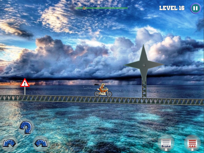 Bike Race Extreme Sky racing