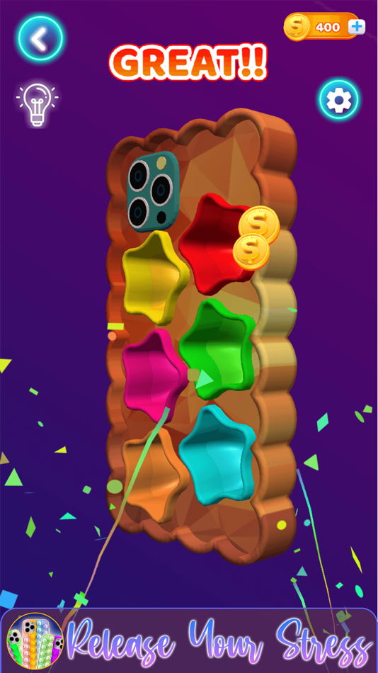 #5. Pop It Phone Case 3D ASMR Toys (iOS) 来自: Aysha Sehar