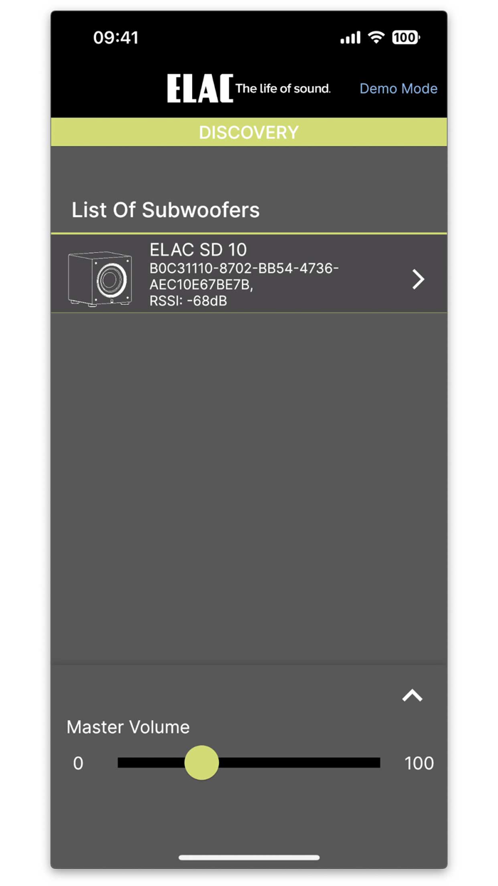 ELAC SUB Control 3.0