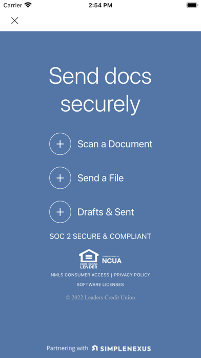 Leaders Home Loan Mobile App Screenshot