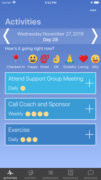 The Addictions Coach Screenshot