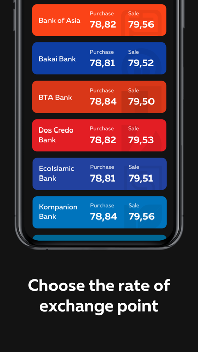 Exchange Rates Kyrgyzstan Som Screenshot