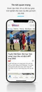 VietNamNet - Tin tức 24h screenshot #1 for iPhone