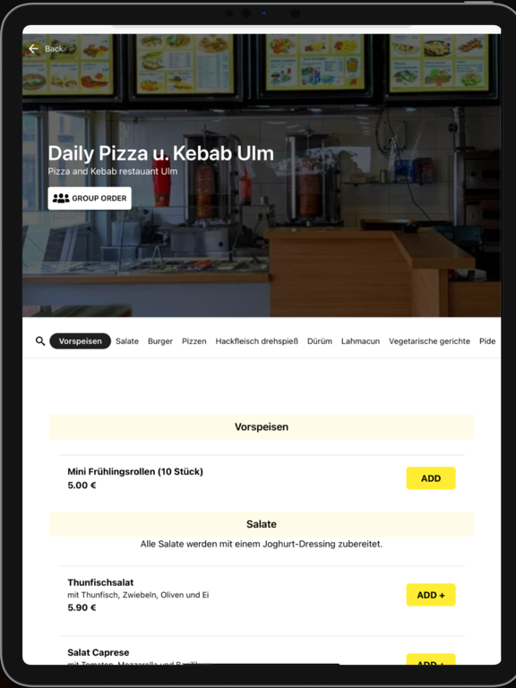 Screenshot #5 pour Daily Pizza u. Kebab Ulm