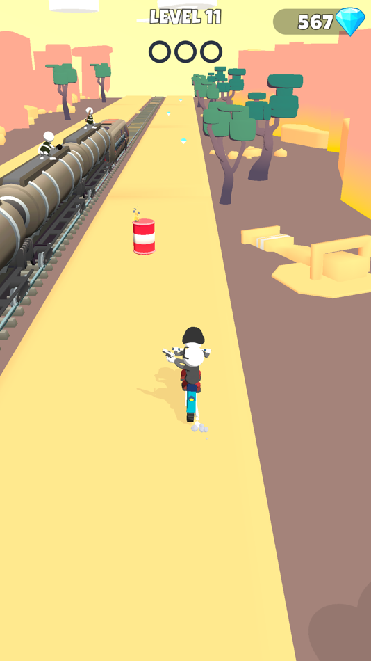 #5. Train Chase 3D (iOS) 由: omer cetin