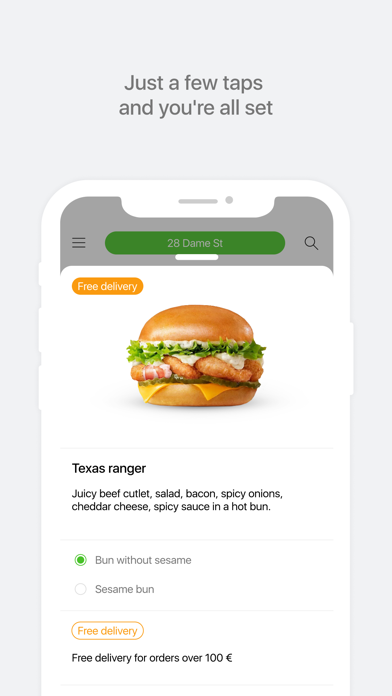 Jack's Burgers Demo Screenshot