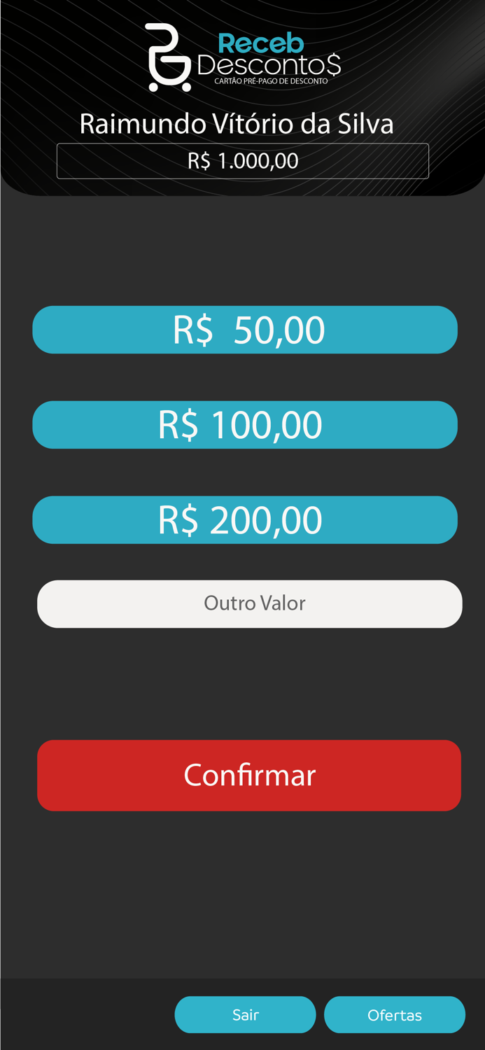 Receb Desconto Usuário