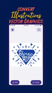 vectorpad: image vectorisation iphone screenshot 1
