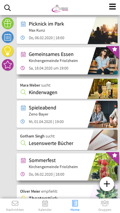 Kirchengemeinde Friolzheim Screenshot
