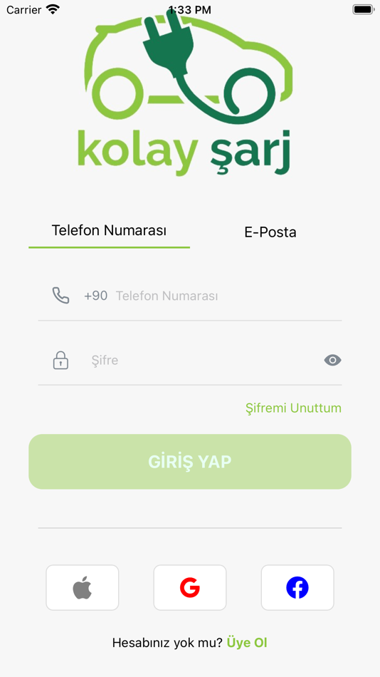 #1. Kolay Şarj (iOS) Podle: Kolay Şarj Elektrikli Araç Sistemleri A.Ş.