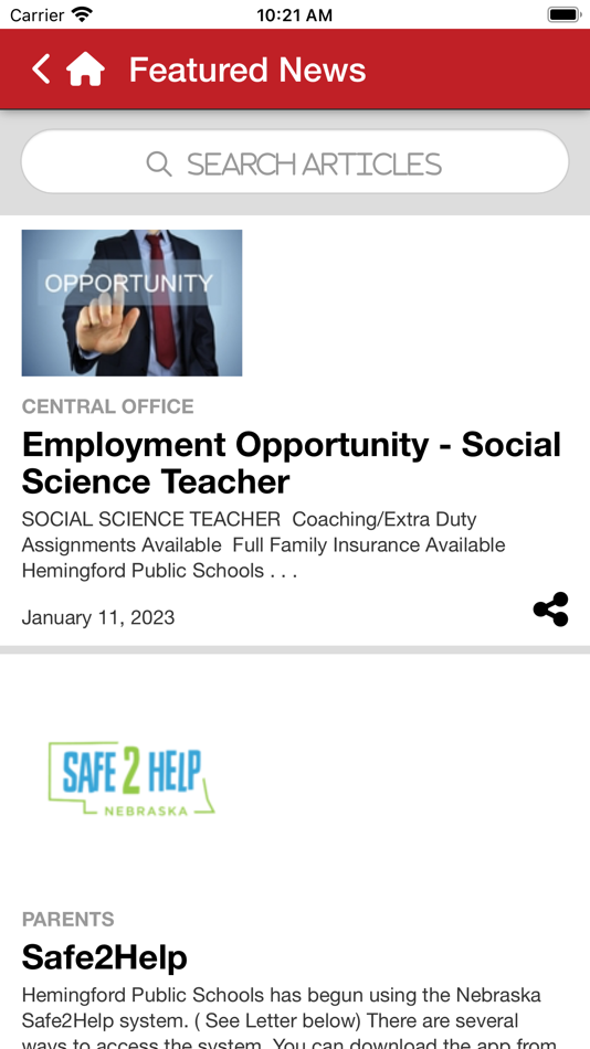 #3. Hemingford Public Schools (iOS) 来自: Hemingford Public Schools