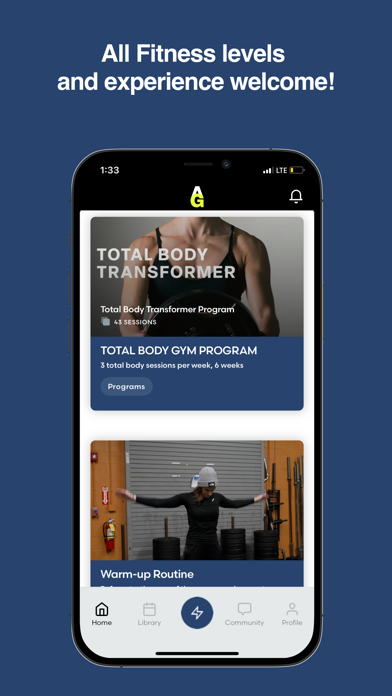 Ataglantz Fitness Screenshot