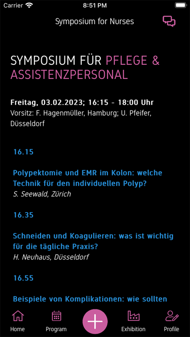 Endoscopy Symposium Düsseldorf Screenshot