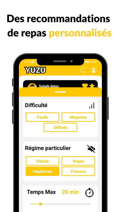 Yuzu : Bien manger, simplement Screenshot