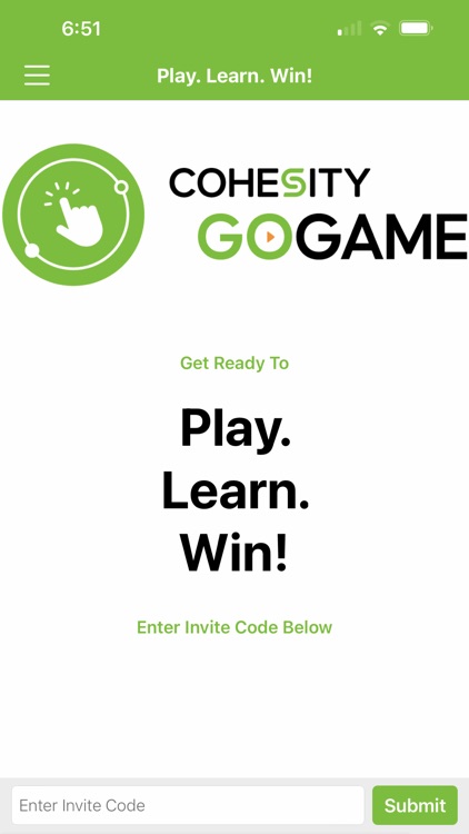 Cohesity GoGame