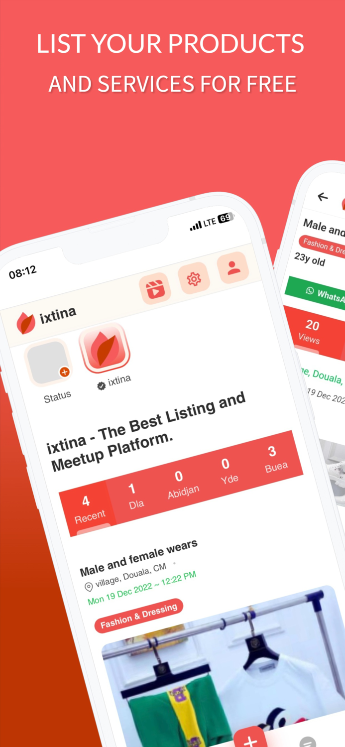 ixtina Buy, Sell  Connect.