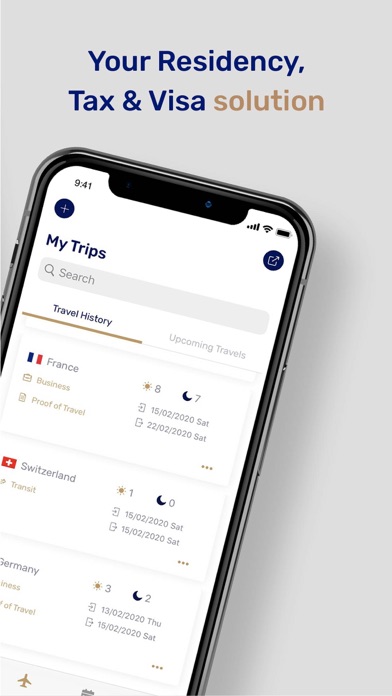 Screenshot #3 pour World Kite Residency Tracker
