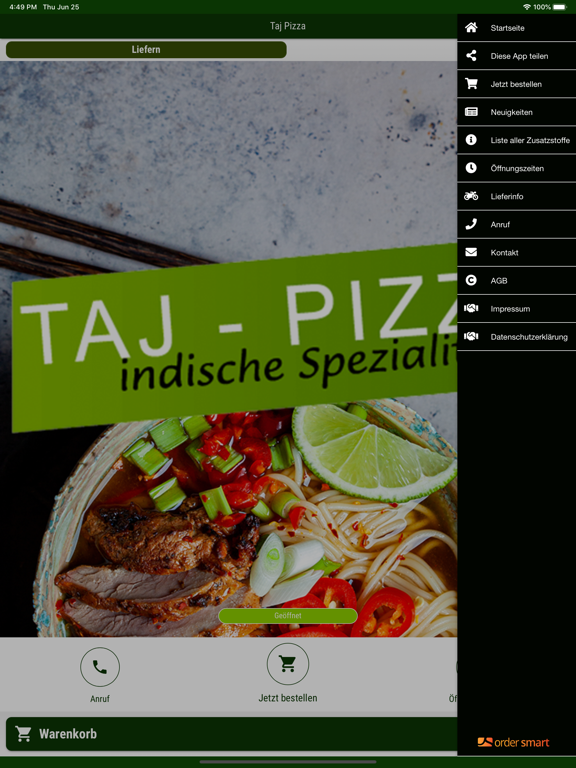Taj Pizza screenshot 3