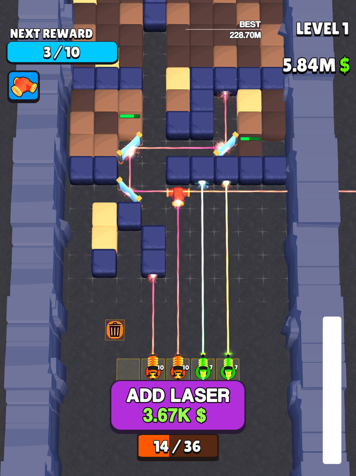Laser Diggers