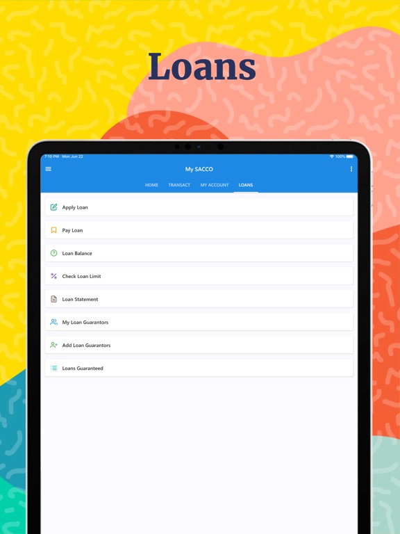 App screenshot
