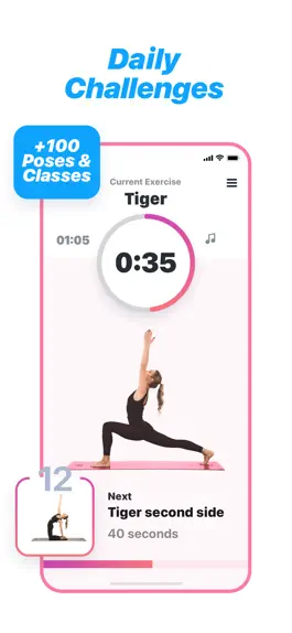 Game screenshot Yoga - Poses & Classes at Home apk