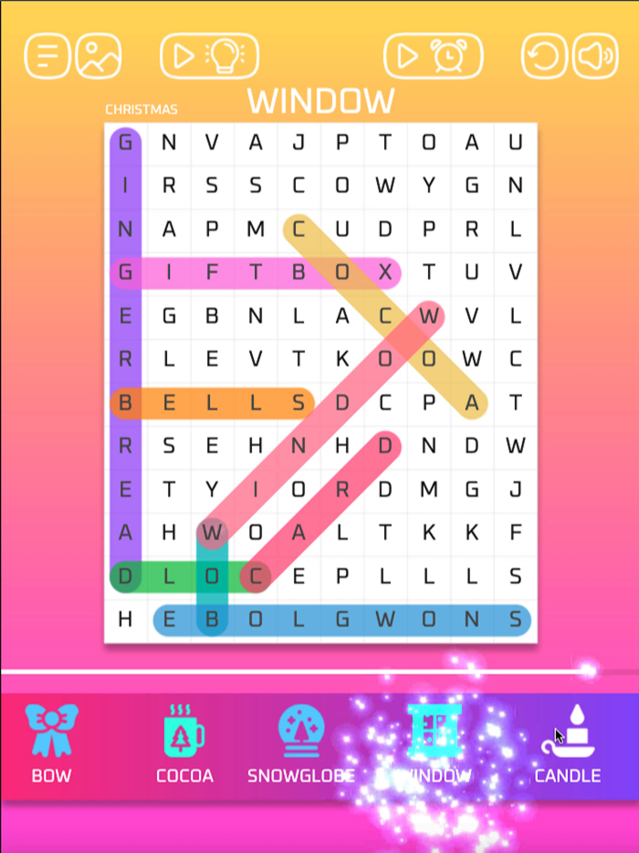 Word Search ≢ Crossword Game