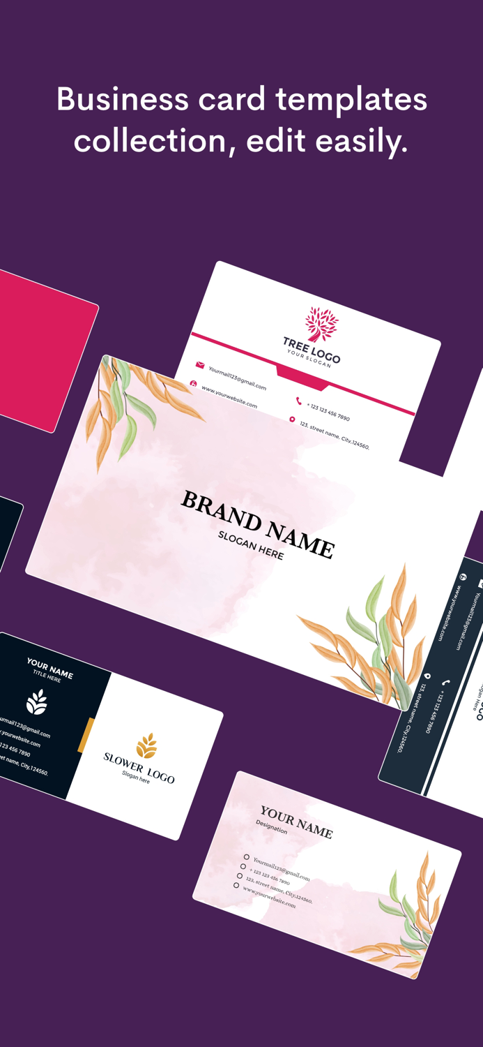 Business Card Maker Generator