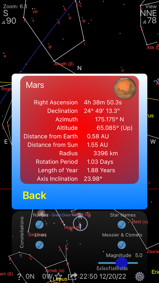 #5. CelestialGuide (iOS) 由: Geoffrey Domm