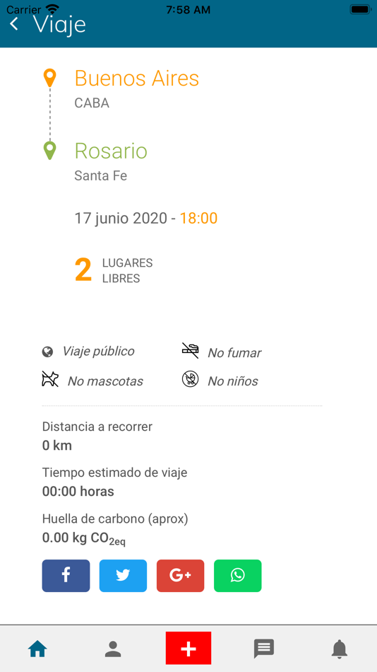 #5. Carpoolear (iOS) 由: Pablo Botta