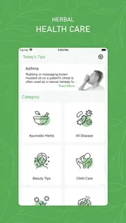 herbal health care iphone screenshot 1