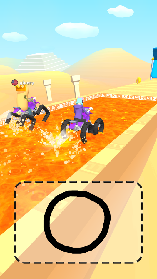 #3. Scribble Rider (iOS) 来自: Voodoo