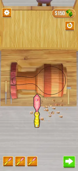 Game screenshot Wood Carving 3D apk