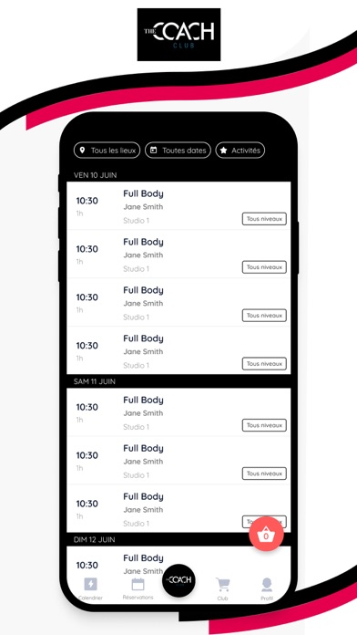 The Coach Club Screenshot