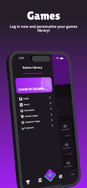 Lol Library: League of Legends Mobile App