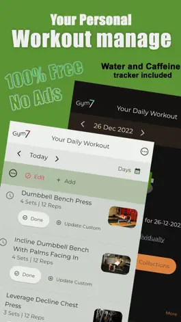 Game screenshot Gym7 Workout Planner (Ad-Free) mod apk