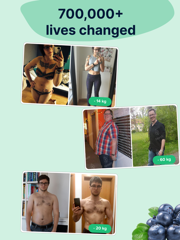 feastr Meal Plan and Recipes