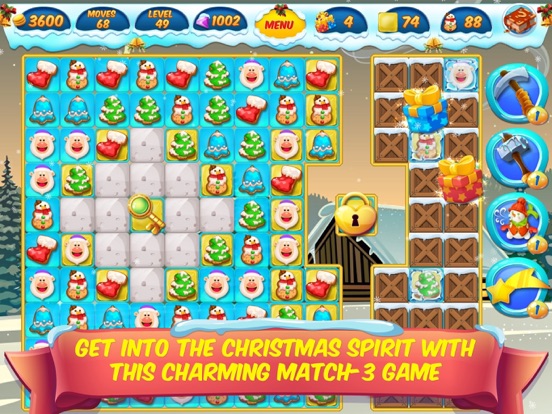 Screenshot #4 pour Santa's Holiday Match-3