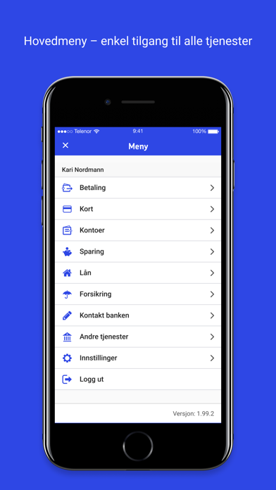 Haugesund Sparebank Mobilbank Screenshot