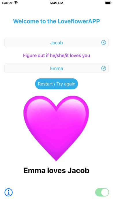 LOVEFLOWER GAME Screenshot