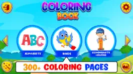 Game screenshot Kids Coloring Book Color Learn mod apk