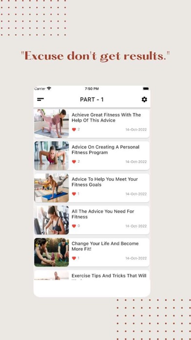 Fitness & Weight Loss Screenshot