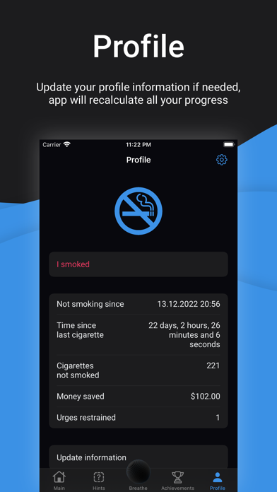 I Don't Smoke - Quit smoking! Screenshot