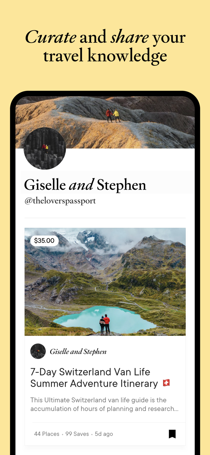 Thatch Travel Plan Share