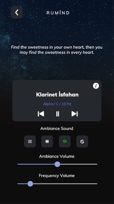 Rumind Music Meditation Screenshot