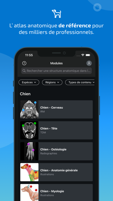 Screenshot #1 pour IMAIOS vet-Anatomy