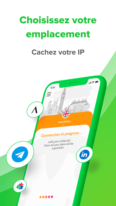 Screenshot #3 pour Multi VPN - rapide & illimite