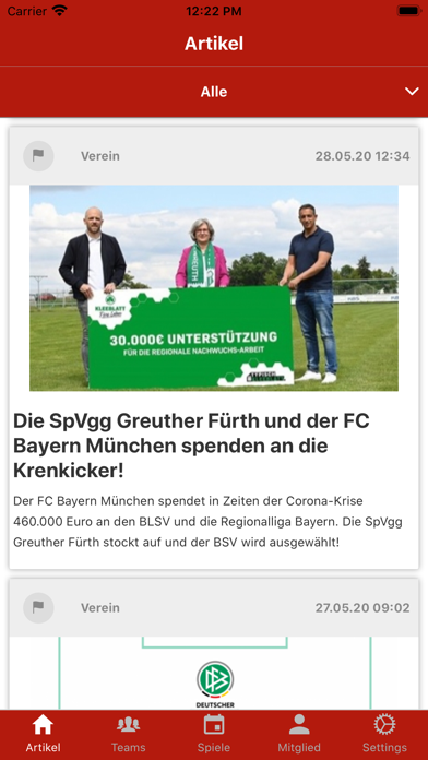 Screenshot #1 pour Baiersdorfer SV