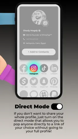 Game screenshot RhinoTap - Smart Business Card hack