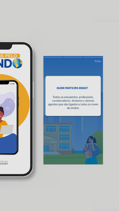 Escolas pelo Mundo Screenshot